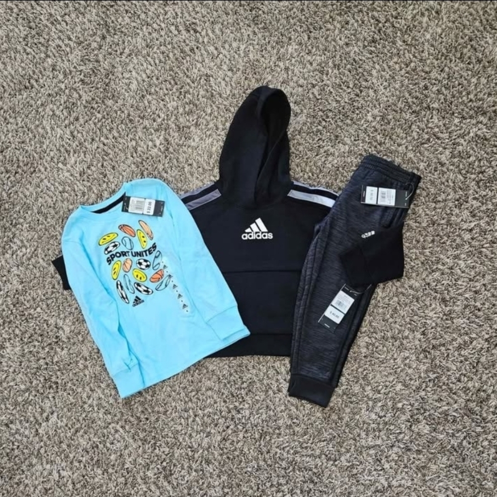 Boys Size 4 Adidas & Jordan Lot - Picture 4 of 7